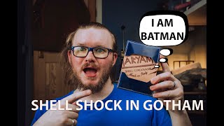 HOW TO MAKE Leather Wallet with SHELL CORDOVAN [ULTIMATE LEATHER ASMR] - GOTHAM series! (PART 2)