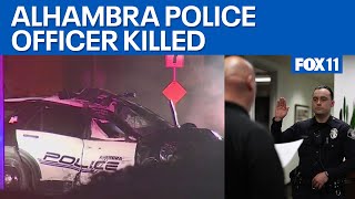 Pursuit Crash In Alhambra Leaves Officer Dead Fox 11 La