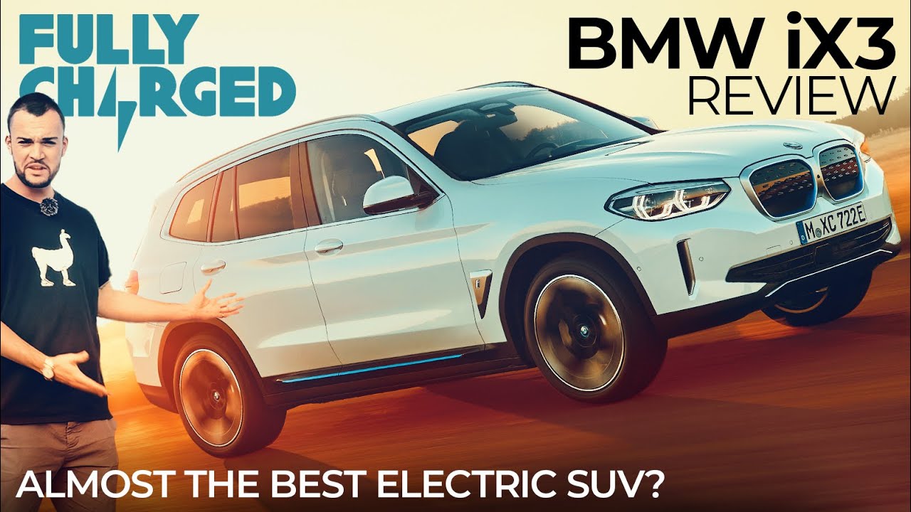 ⁣Almost the best Electric SUV? BMW iX3 Review | Subscribe to Fully Charged