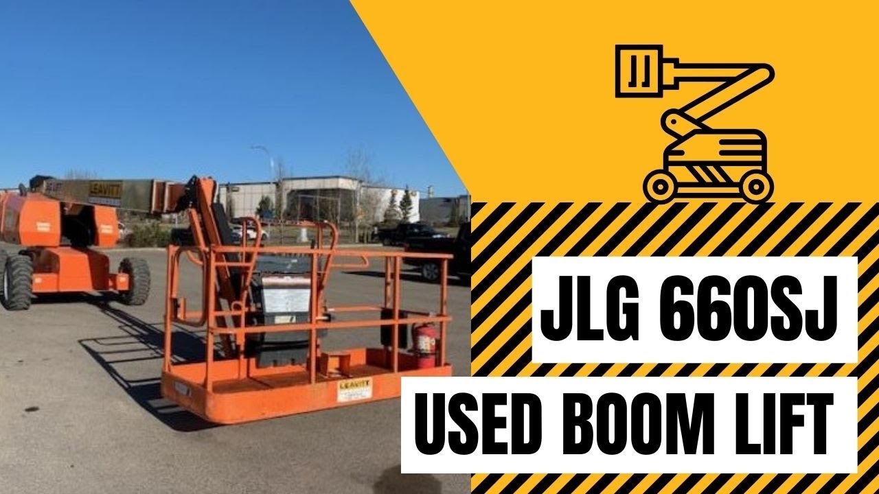 Used Boom Lift | 2015 JLG 660SJ Boom Lift | Leavitt Machinery [USED EQUIPMENT] 1-888-247-0567