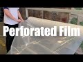 Perforated film