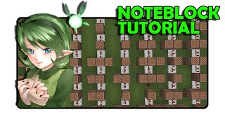 Saria's Song (Lost Woods) - Legend of Zelda Ocarina of Time - Note Block Tutorial (Minecraft)