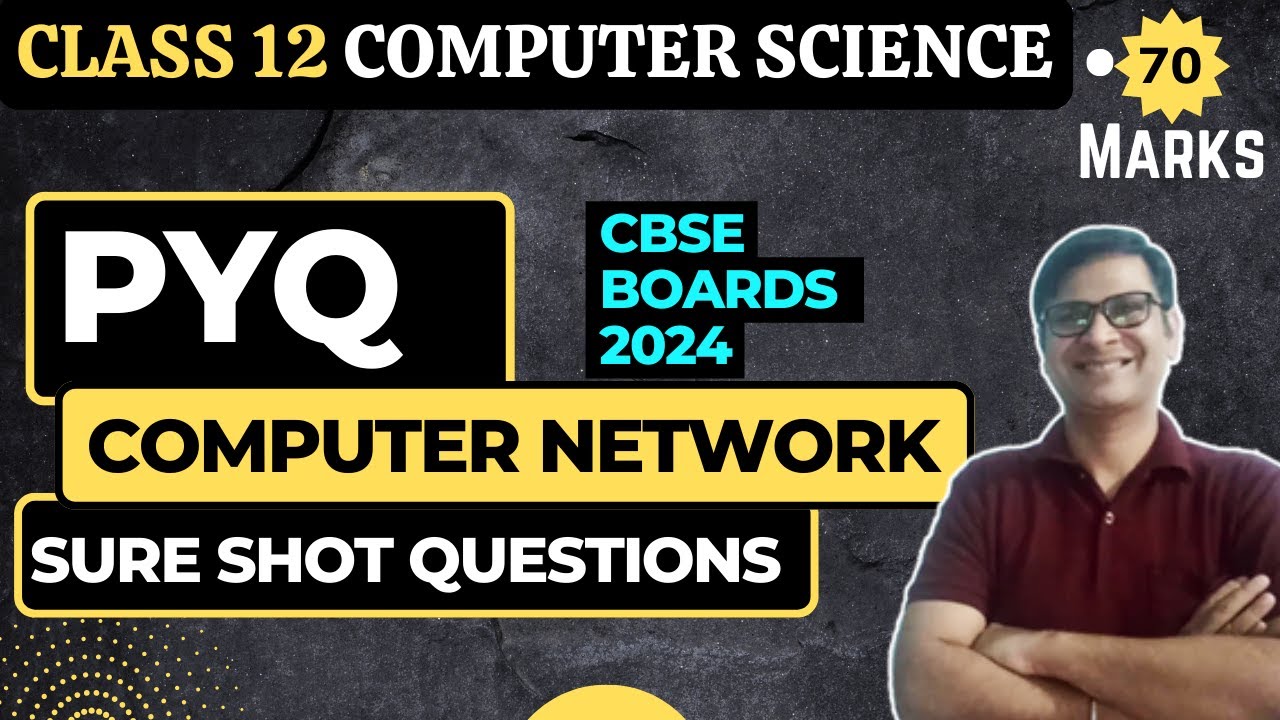 Computer Network PYQ | Class 12 computer science most important ...