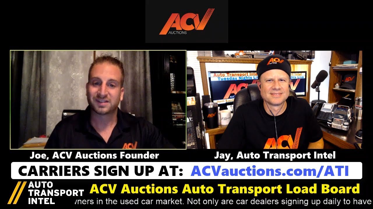 ACV Auctions Meet Joe Nieman, Carriers Sign Up at