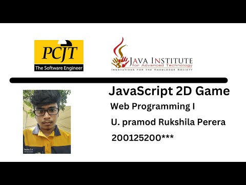 JavaScript 2D Game Development /Java Institute