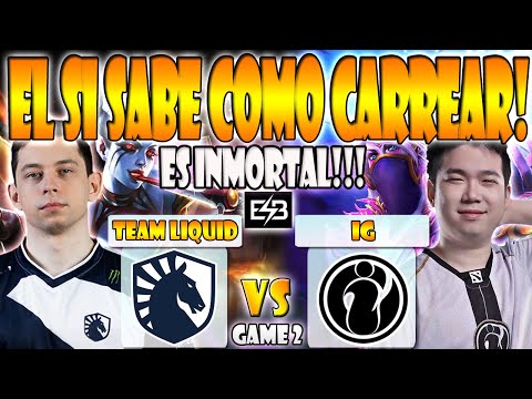 IG VS TEAM LIQUID BO2[GAME 2] EMO VS NISHA, BOXI - BALI MAJOR 2023 - ESB DOTA 2