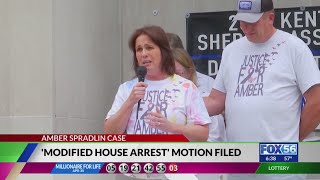Man accused of killing Amber Spradlin asks for temporary release from house arrest