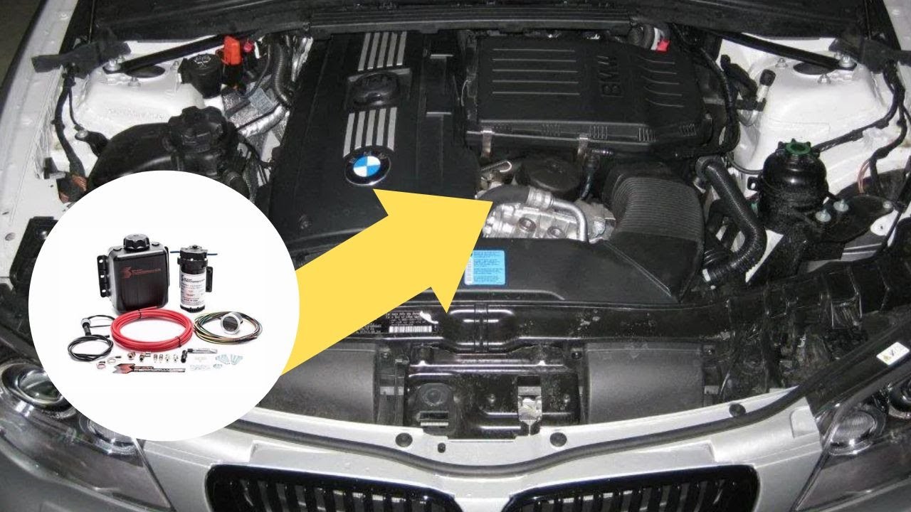 INSTALLING Water Meth Injection ON N54 | Under 8 Minutes - YouTube