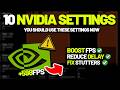 NVIDIA Optimization Guide: 10 NVIDIA Settings for MAX FPS &amp; Performance