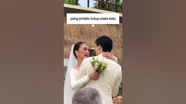 Resepsi Luna Maya dan Maxime mengusung tema internasional #lunamaya #maximebouttier