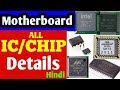 Motherboard All Ic and Chips Details !! कौन सा ic/chip कहा पर लगा होता है