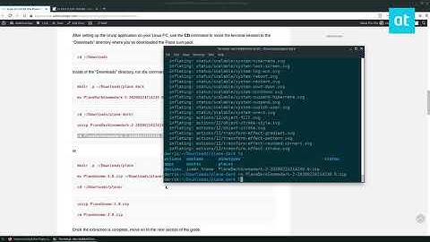 How to install the Plane icon theme on Linux