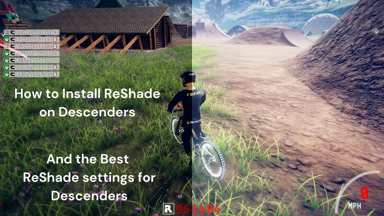 Reshade Examples How to install ReShade on Descenders | Best ReShade settings for ...