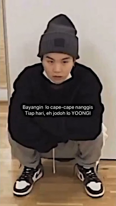 bayangin aja dulu namanya juga halu 😂 #suga #yoongi #minyoongi #agustd #bts