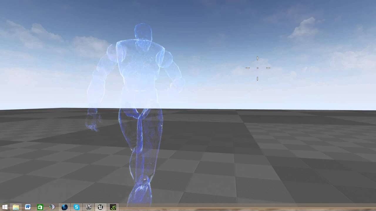 [WIP] UE4 Cloaking Effect