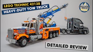 LEGO Technic 42128 Heavy-Duty Tow Truck detailed building review