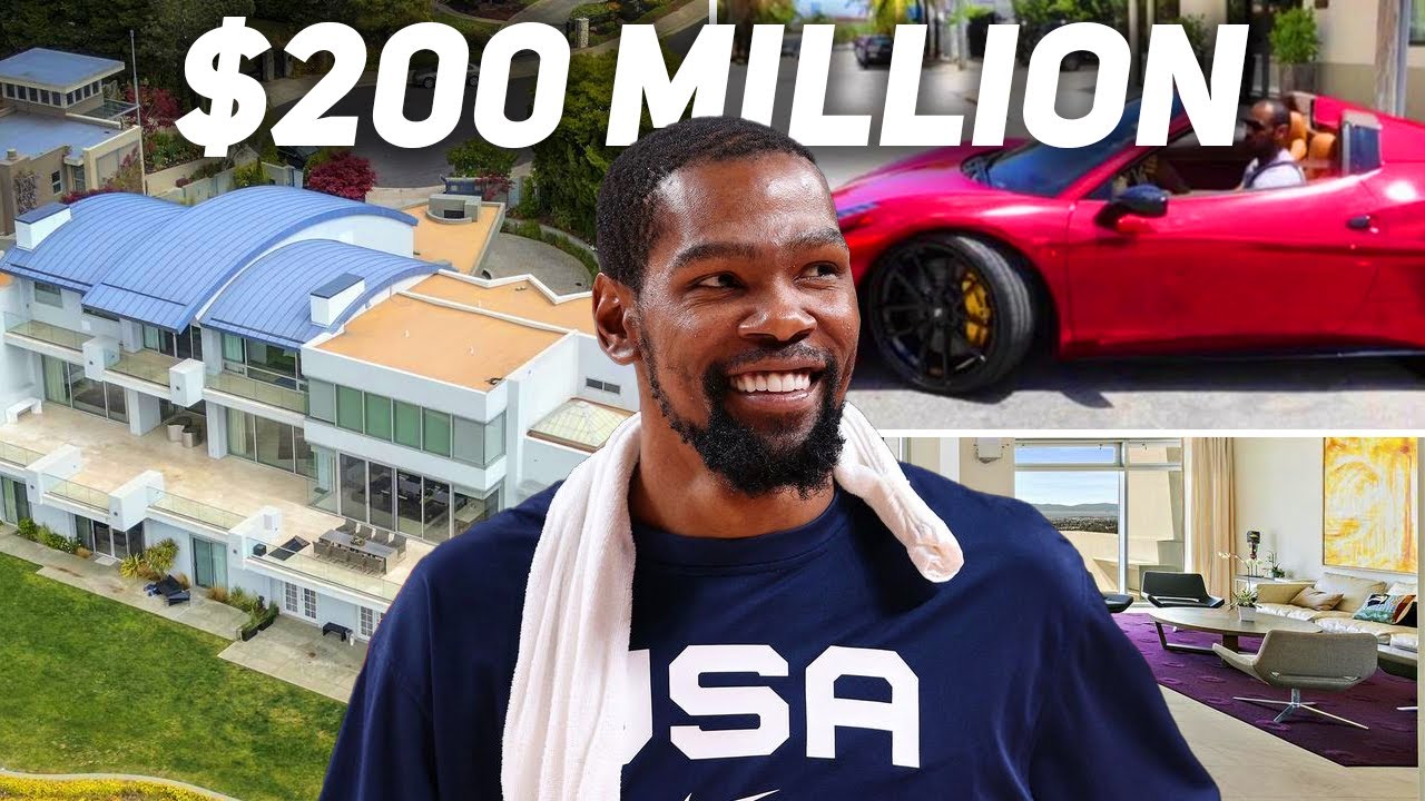 How NBA Star Kevin Durant Spends His Net Worth - YouTube