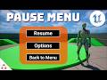 How to make a PAUSE MENU in Unreal Engine 5 - UI Tutorial