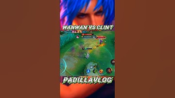 WAN WAN VS CLINT #mobilelegends  #wanwan #highlights  #youtubeshorts  #shorts  #video #viralshort
