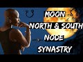 Moon North & South Node Synastry( A familiar path we walk)