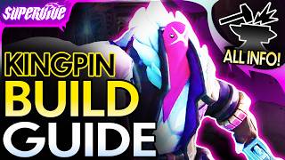 RANK 1 PEAK KINGPIN BUILD GUIDE! - EQUIPMENT! ABILITY ORDER! POWERS! || SUPERVIVE