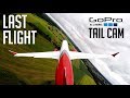 Last flight and crash of the 737-max RC airplane/ Tail cam