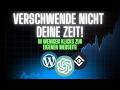 10Web AI Website Builder Tutorial 2025 10Web Tutorial Deutsch