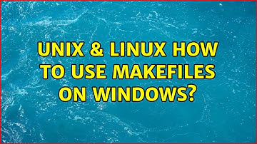 Unix & Linux: How to use makefiles on Windows? (2 Solutions!!)
