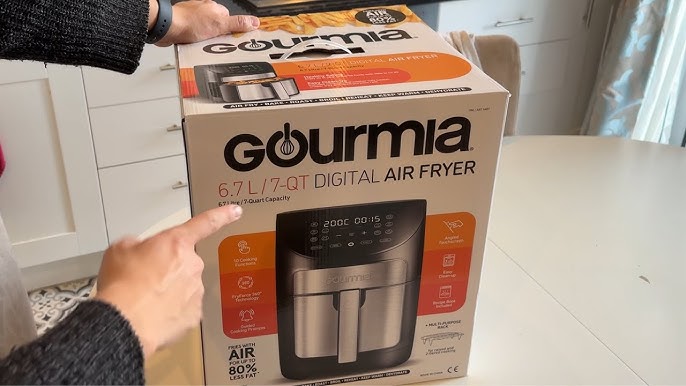 Best Buy: Gourmia 7qt Digital Air Fryer Stainless Steel GAF778