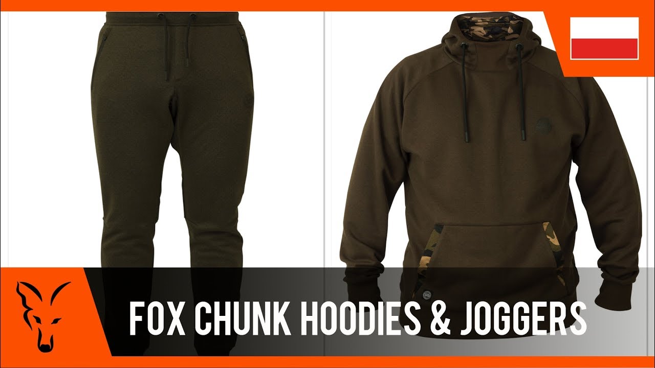 ***FOX CARP FISHING TV POLSKA*** Bluza i joggery Chunk
