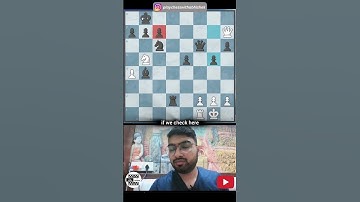 Smothered mate Puzzle #4 | PlayChessWithAbhishek #chess #playchess #chessindia