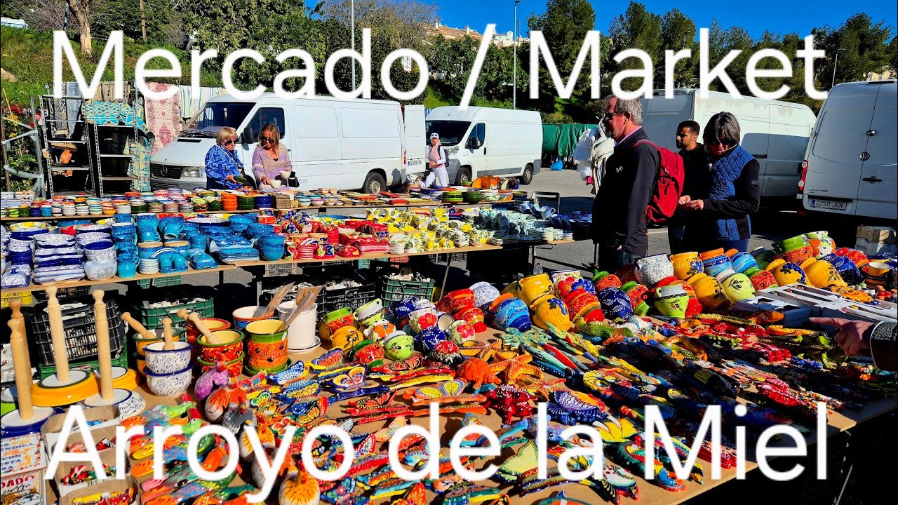 🇪🇸 Arroyo de La Miel,  Benalmádena market @TravelwithHugoF  