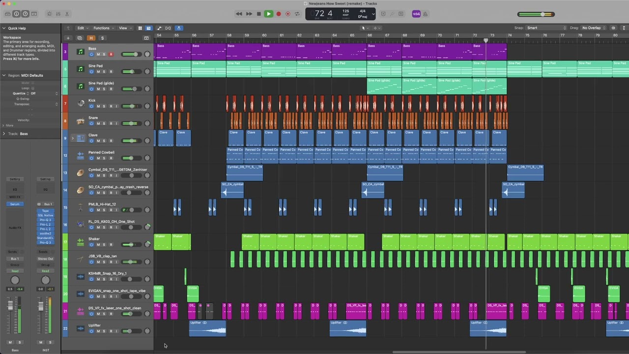 NewJeans (뉴진스) - How Sweet (Instrumental Remake)