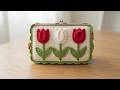 Handmade Crochet Bags With Roses & Tulips | Easy Pattern Ideas 🌷