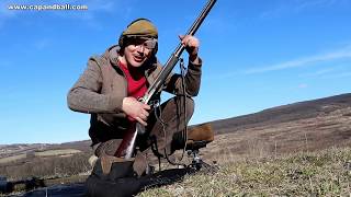 Original Long Range Muzzle Loading Match Rifle At 500 Yards