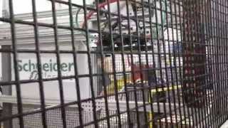 Palletizer auto run first layer