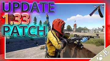 Wipe Day Update 1.33 Now! Patch Notes/ Fixes ☢️ Rust Console PS4 XBOX