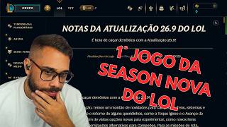 1 JOGO DA SEASON NOVA DO LOL Aatrox Vs Quinn