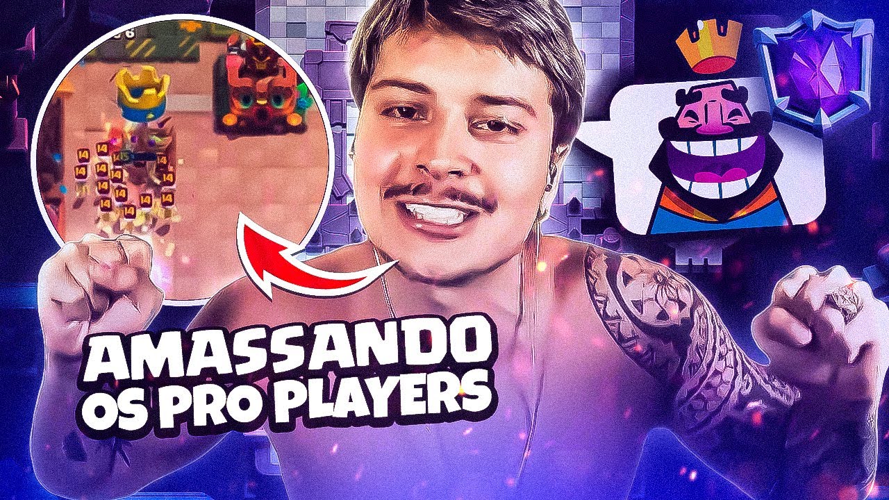 VOU VIRAR PRO PLAYER DE CLASH ROYALE?