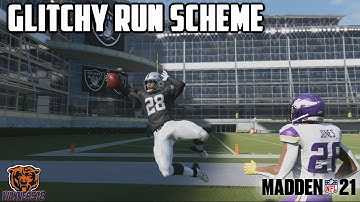 NEW RUN SCHEME IN MADDEN 21 IS GLITCHY - BEST RUN PLAYS MADDEN 21💯🔥