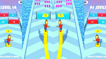 multicube surfer 💗👍 walkthrough gameplay level-14,15