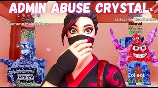 Mon Admin Abuse Crystal Cest Trop Beau