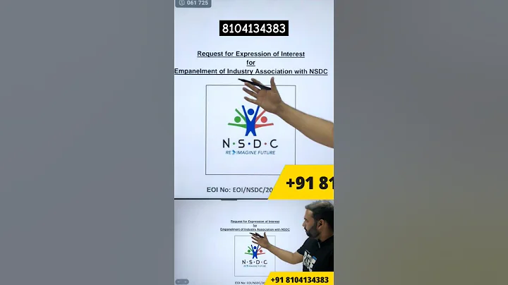 NSDC Training partner बने 🔥 #nsdcaffiliationprocess  #nsdcskilldevelopment
