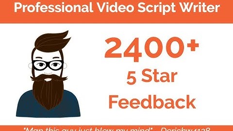 I will be your animated explainer video script writer