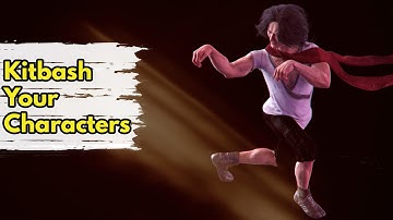 Daz Studio Beginners guide to Kitbashing Part 1 - Characters