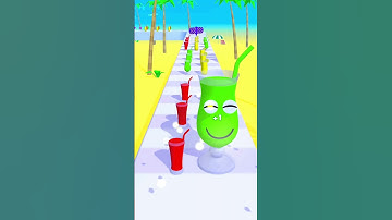 Juice Run Lvl.29 – Growing BIGGER with Every Glass! 🍹🔥 #shorts #games #juicerun #gameshorts