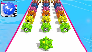 A-Z Run - All Level Gameplay Trailer IOS & Android Part 15 (Level  56-60)