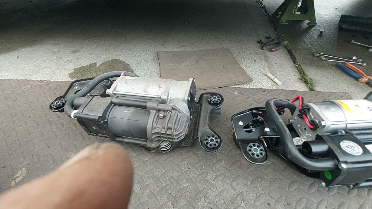 2015 BMW X5 F15 AIR COMPRESSOR REPAIR - YouTube