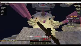 Minecraft - Usando Hack com Moderador na partida - Rede sky