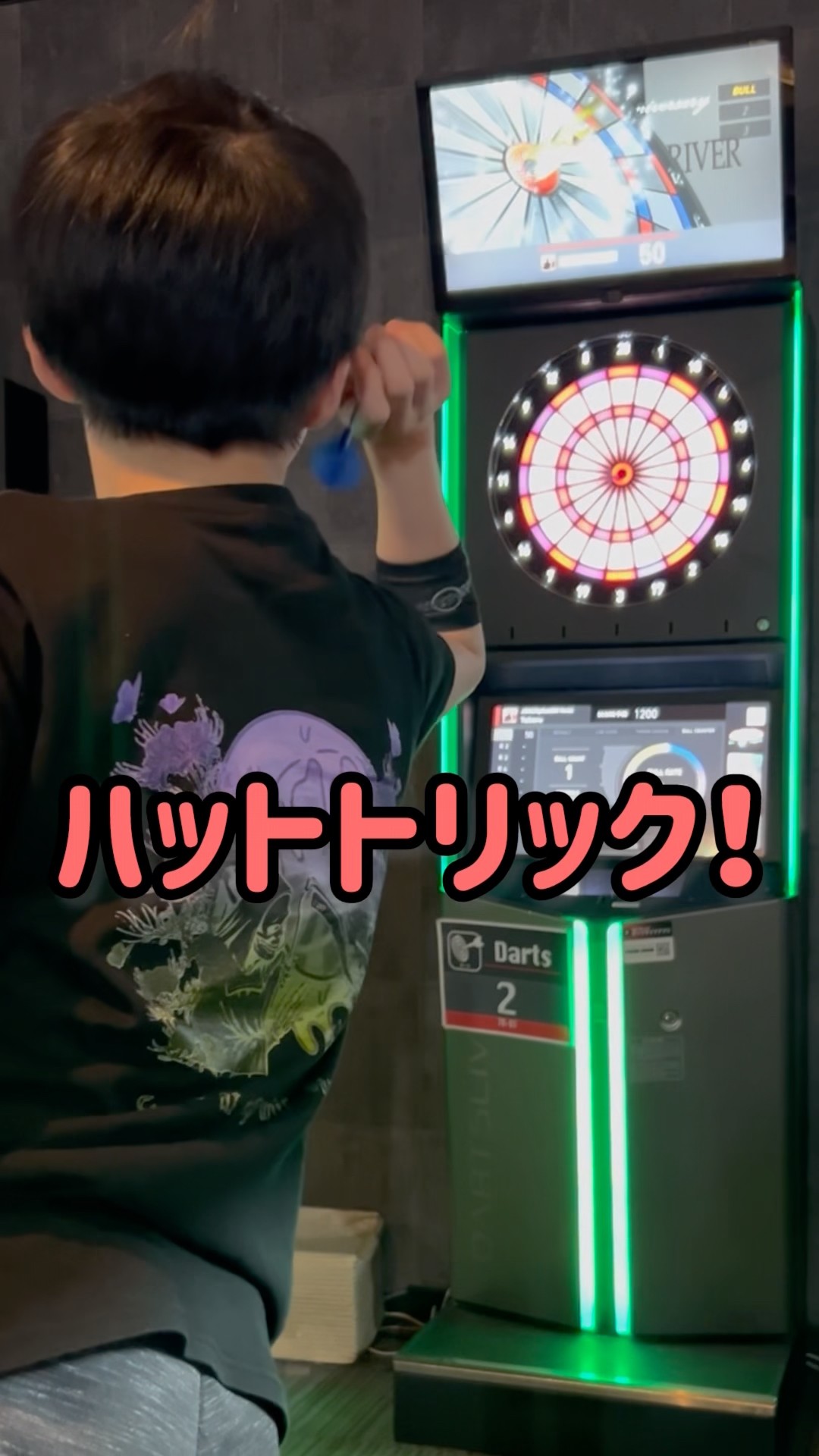 ダーツ】ハットトリック！#darts#ダーツライブ - YouTube